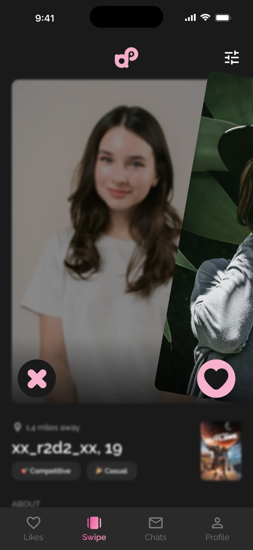 Swiping