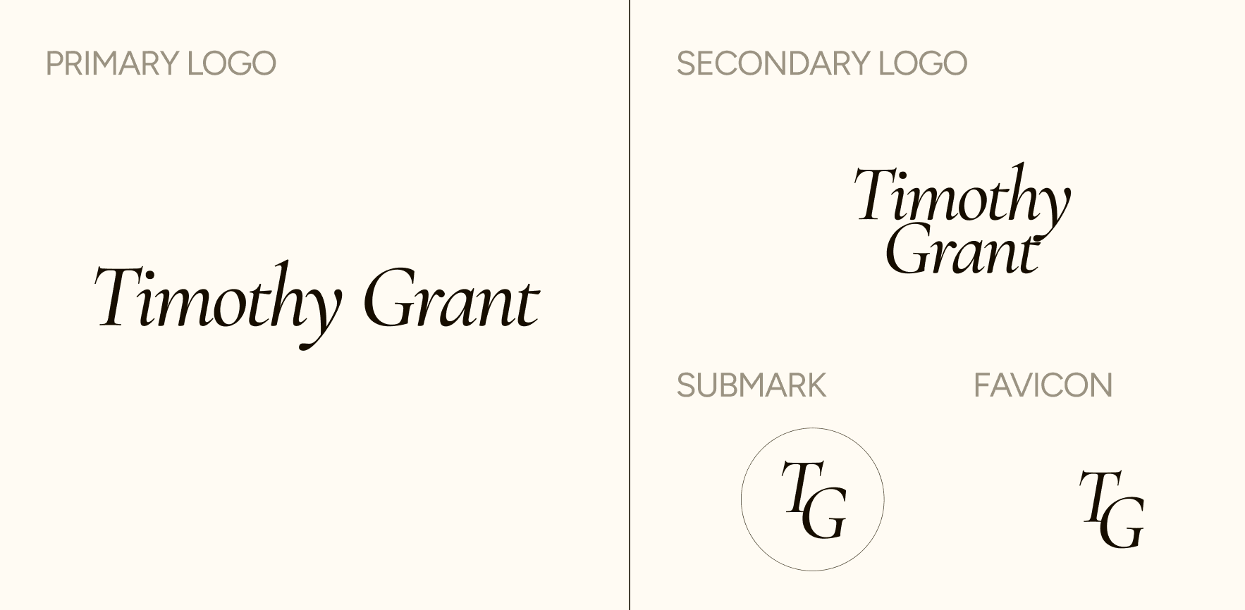 timothy grant logos
